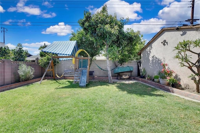 3879 Big Dalton Ave, Baldwin Park, CA 91706 - view of yard featuring a playground