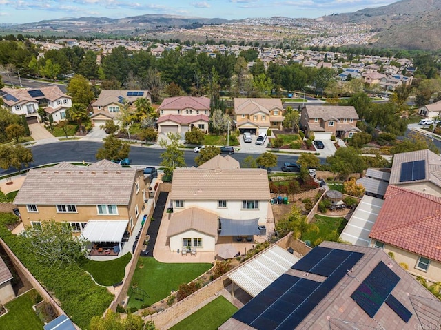 25444 Red Hawk Rd, Corona, CA 92883 - aerial perspective of suburban area with a mountain backdrop
