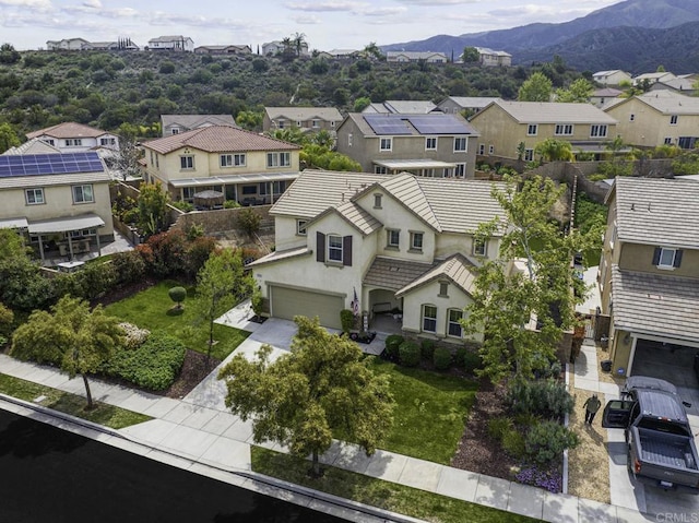 25444 Red Hawk Rd, Corona, CA 92883 - aerial view of residential area with a mountain backdrop