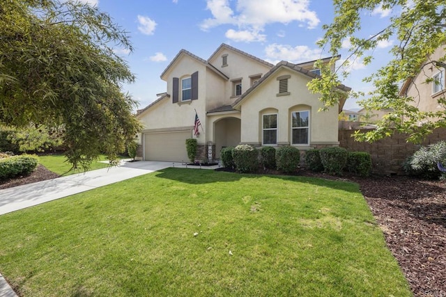 25444 Red Hawk Rd, Corona, CA 92883 - traditional home with stucco siding, concrete driveway, and a garage