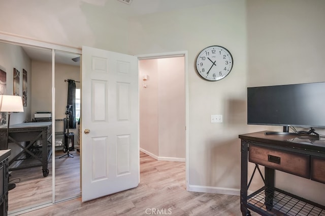 39723 Columbia Union Dr Unit A, Murrieta, CA 92563 - office with light wood-style floors and baseboards