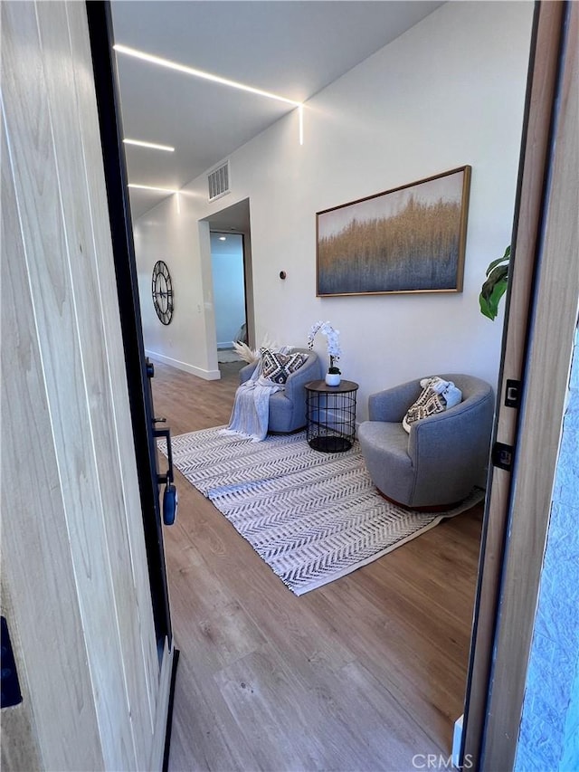 6829 Yolanda Ave, Reseda, CA 91335 - living area featuring wood finished floors