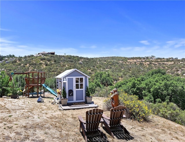 40125 Scanlon Rd, Temecula, CA 92592 - view of yard with a playground