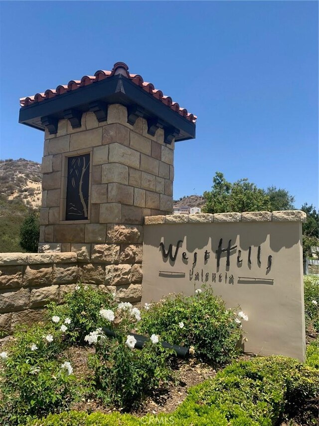 28626 Stonegate Ct, Valencia, CA 91354 - view of community / neighborhood sign