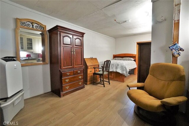 2306 S Encina St, Visalia, CA 93277 - bedroom featuring light wood-style flooring