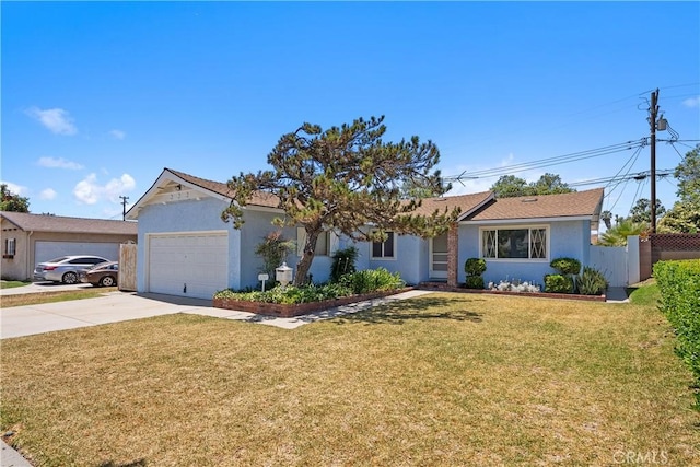 11747 Hollyview Dr, La Mirada, CA 90638 - single story home featuring stucco siding, a garage, and driveway