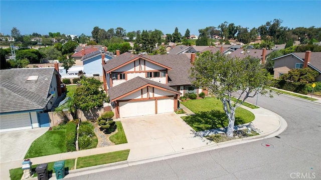 18471 Santa Isadora St, Fountain Valley, CA 92708 - view of front of home with a residential view and driveway