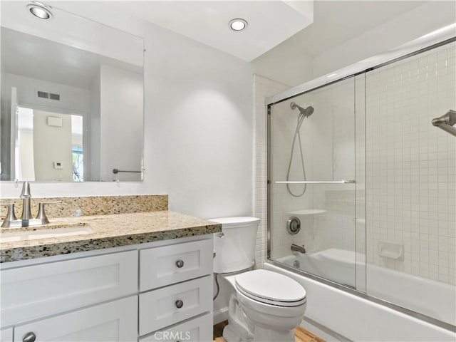 2 Vista Del Mar, Dana Point, CA 92629 - full bath featuring vanity and shower / bath combination with glass door