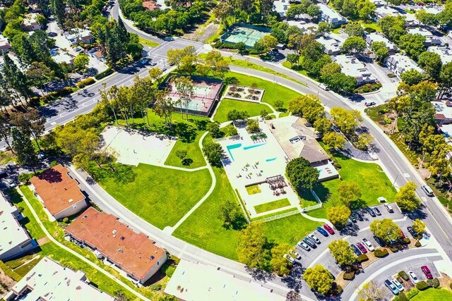 23331 Caminito Basilio Unit 348, Laguna Hills, CA 92653 - bird's eye view of a pool area