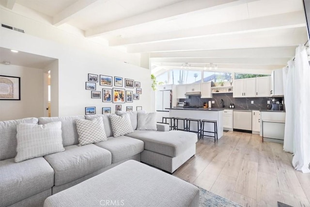 19842 Gilmore St, Woodland Hills, CA 91367 - living area with light wood-type flooring