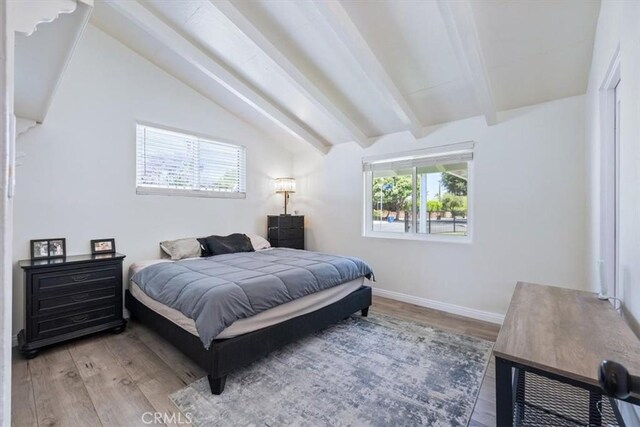 19842 Gilmore St, Woodland Hills, CA 91367 - bedroom with wood finished floors and baseboards