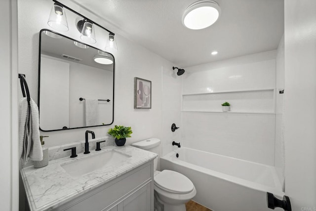 742 Eastshore, Chula Vista, CA 91913 - full bathroom featuring toilet, vanity, and bathing tub / shower combination