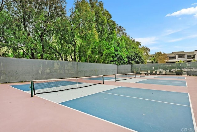 270 Cagney Ln Unit 315, Newport Beach, CA 92663 - view of tennis court featuring community basketball court