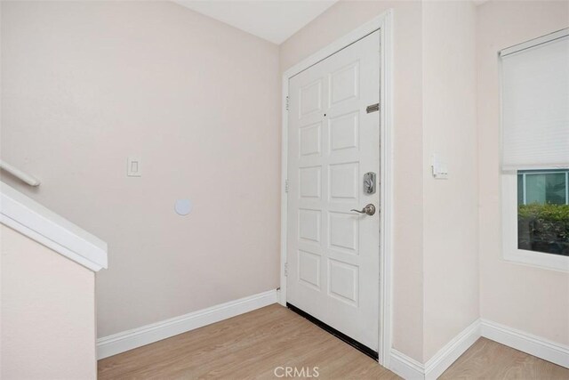 3404 Los Mochis Way, Oceanside, CA 92056 - foyer featuring light wood-type flooring and baseboards