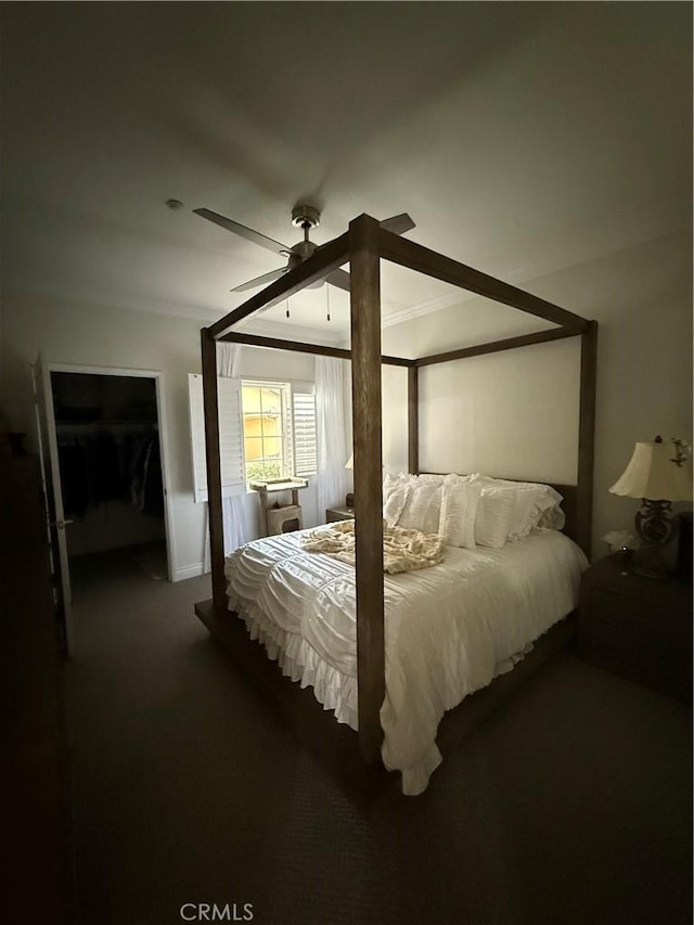 41410 Juniper St Unit 2012, Murrieta, CA 92562 - bedroom with a ceiling fan and carpet flooring