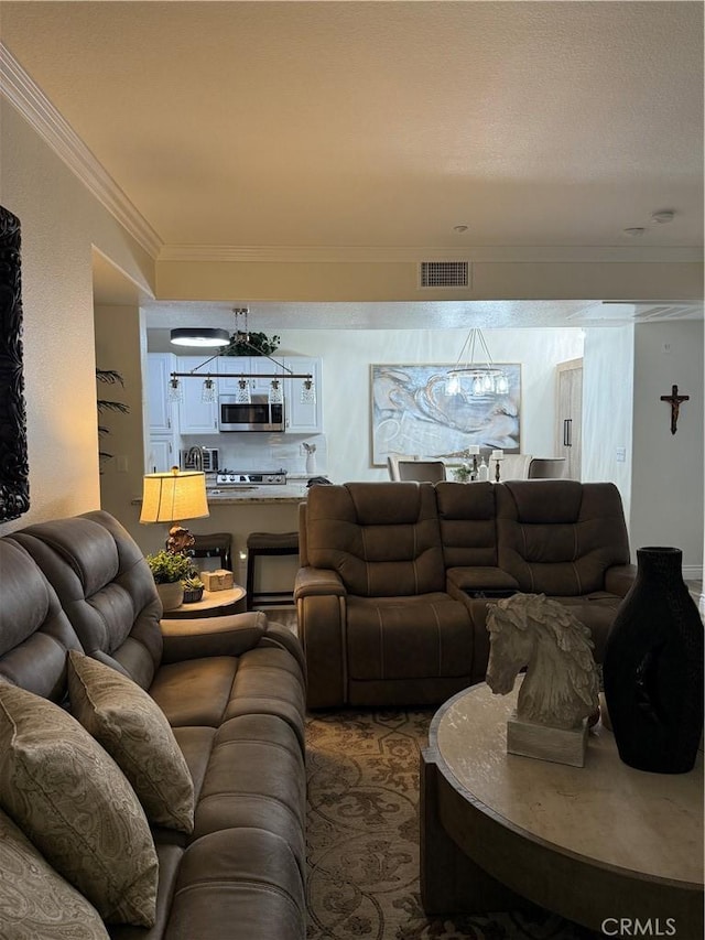 41410 Juniper St Unit 2012, Murrieta, CA 92562 - living area with crown molding