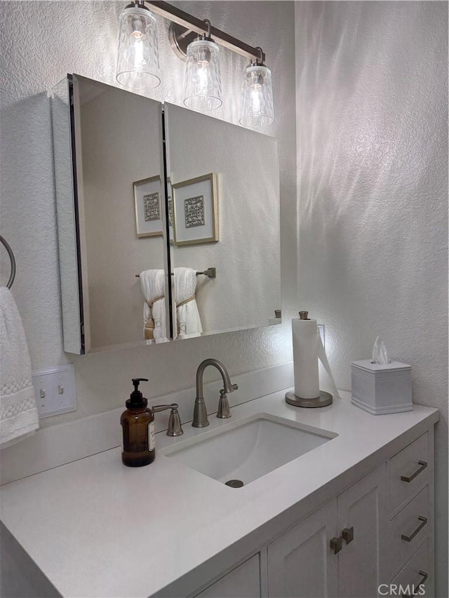 41410 Juniper St Unit 2012, Murrieta, CA 92562 - bathroom with a textured wall and vanity