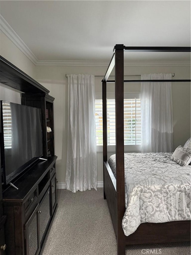41410 Juniper St Unit 2012, Murrieta, CA 92562 - carpeted bedroom with crown molding and baseboards