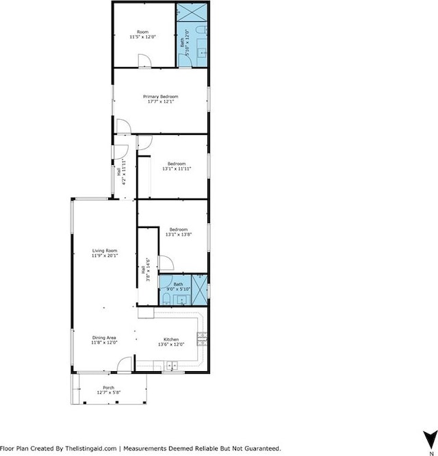 7714 Kyle St, Tujunga, CA 91042 - property floor plan