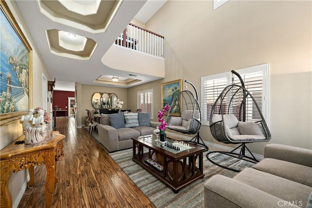 37814 Veranda Way, Murrieta, CA 92563 - living room with wood finished floors and baseboards