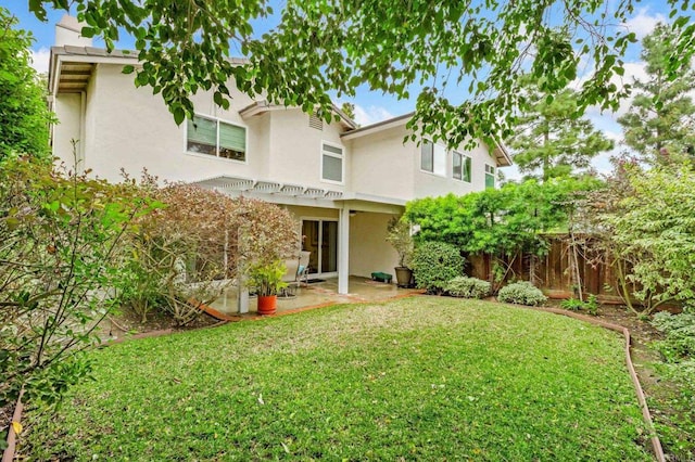 4243 Corte De La Siena, San Diego, CA 92130 - back of house featuring stucco siding and a patio area