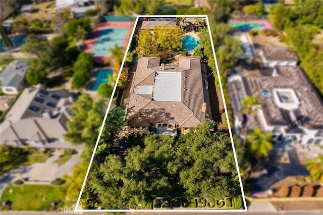 1539 Rodeo Rd, Arcadia, CA 91006 - aerial view