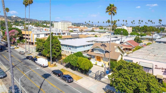 1610 N Hobart Blvd, Los Angeles, CA 90027 - drone / aerial view