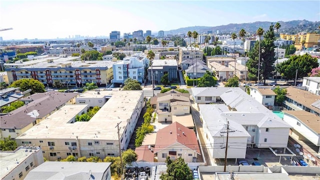 1610 N Hobart Blvd, Los Angeles, CA 90027 - drone / aerial view of mountains