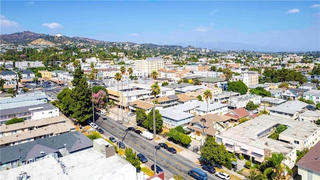 1610 N Hobart Blvd, Los Angeles, CA 90027 - aerial view of mountains