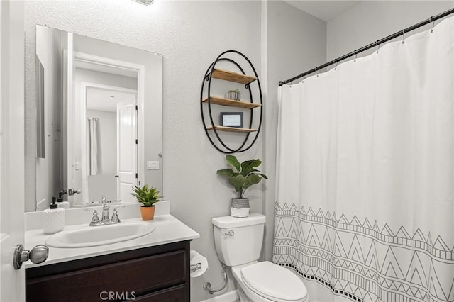 3274 Tinker Creek Way, Chico, CA 95973 - full bathroom featuring toilet, vanity, and a shower with shower curtain