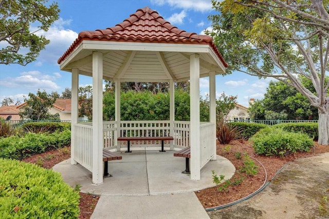 3372 Corsica Way, Oceanside, CA 92056 - view of home's community with a gazebo and a patio area