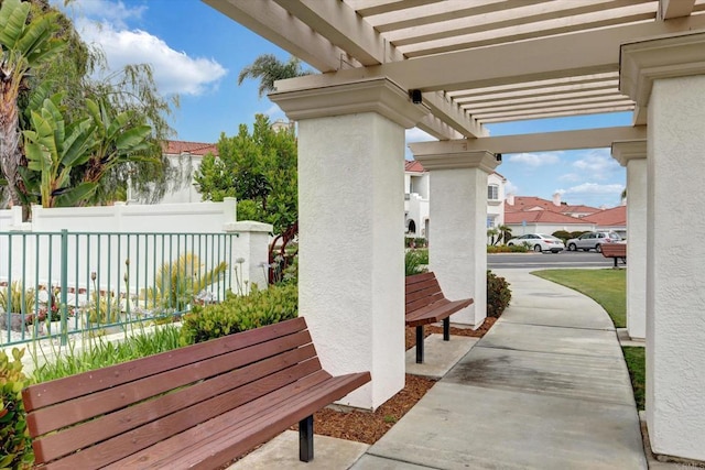 3372 Corsica Way, Oceanside, CA 92056 - view of patio with a pergola