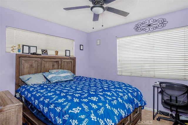 1089 Jadestone Ln, Corona, CA 92882 - carpeted bedroom featuring ceiling fan