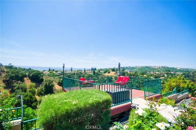 2036 S Buenos Aires Dr, Covina, CA 91724 - view of property's community featuring a wooden deck