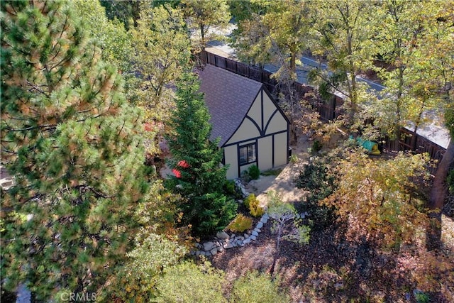 27625 High Knoll Rd, Lake Arrowhead, CA 92352 - aerial overview of property's location