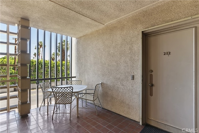277 E Alejo Rd Unit 212, Palm Springs, CA 92262 - balcony with outdoor dining space