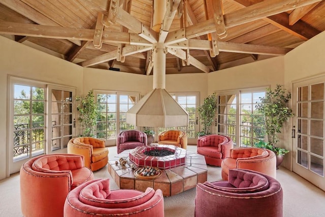 4652 Resmar Rd, La Mesa, CA 91941 - sunroom featuring french doors