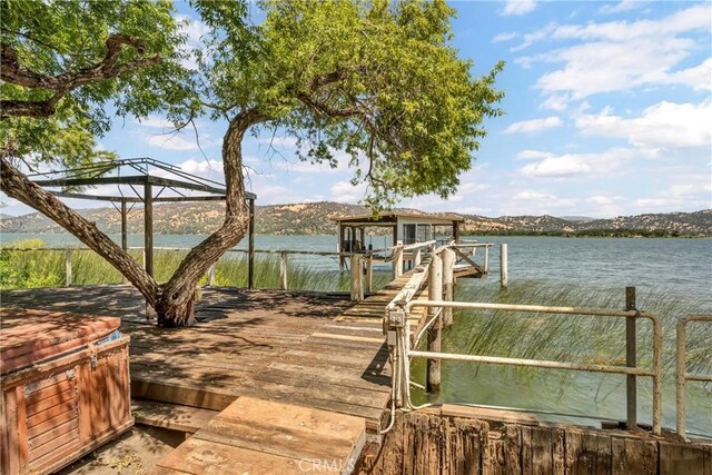 11970 N Dr, Clearlake, CA 95422 - dock with a water view