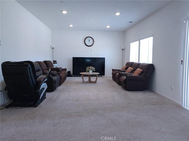 15555 San Diego Ln, Victorville, CA 92394 - living area with carpet flooring and recessed lighting