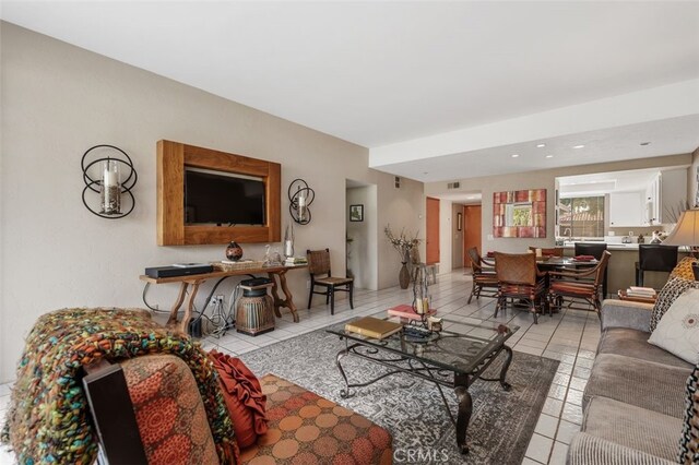 28 Malaga Dr, Rancho Mirage, CA 92270 - living area featuring light tile patterned floors