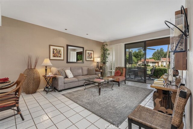 28 Malaga Dr, Rancho Mirage, CA 92270 - living area featuring light tile patterned floors