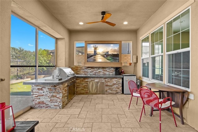 1252 N Lindley St, Azusa, CA 91702 - sunroom / solarium with healthy amount of natural light