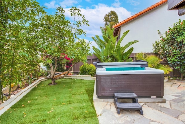 201 Todd Ct, Oceanside, CA 92054 - view of yard with a hot tub