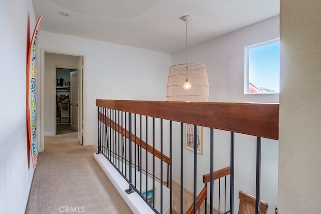 201 Todd Ct, Oceanside, CA 92054 - corridor with an upstairs landing and carpet