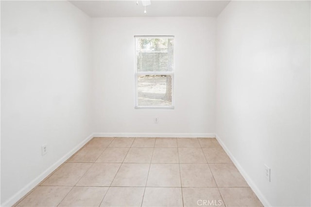 3504 Minnesota Trl, Frazier Park, CA 93225 - spare room featuring light tile patterned flooring and ceiling fan