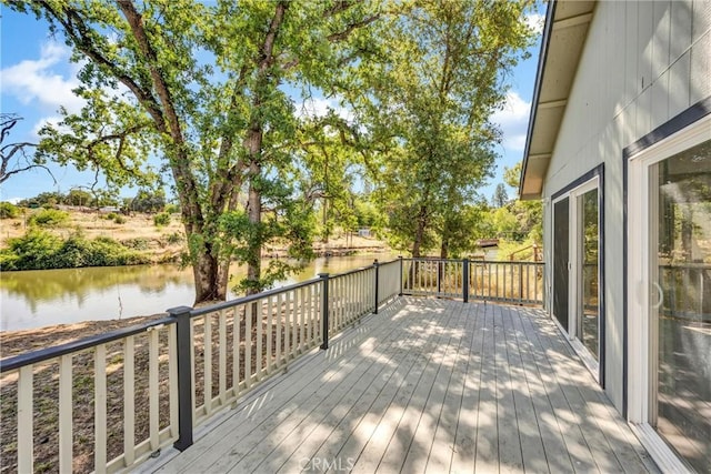 16410 Tish A Tang Rd, Lower Lake, CA 95457 - deck with a water view