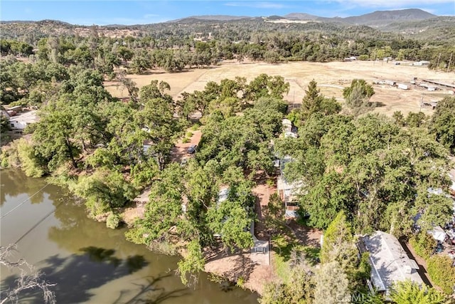 16410 Tish A Tang Rd, Lower Lake, CA 95457 - bird's eye view of a water and mountain view