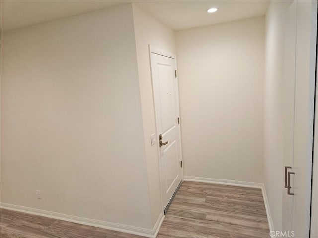 4734 Park Granada Unit 238, Calabasas, CA 91302 - corridor with light wood-style floors, recessed lighting, and baseboards