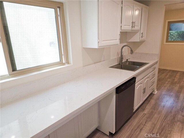 4734 Park Granada Unit 238, Calabasas, CA 91302 - kitchen featuring dishwasher, a sink, and healthy amount of natural light