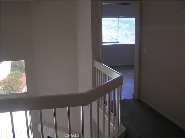 24602 Via Del Oro, Laguna Niguel, CA 92677 - hall featuring plenty of natural light and carpet flooring